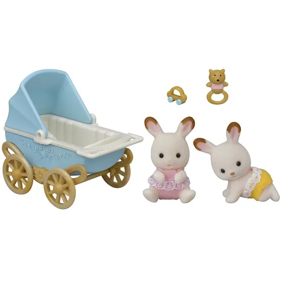 Photos - Action Figures / Transformers Sylvanian Families Chocolate Rabbit Twins Set 5432 