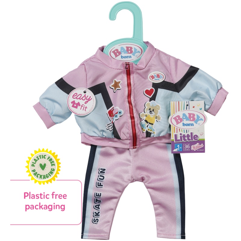 Baby Born Pink/Blue Jogging Suit 36Cm