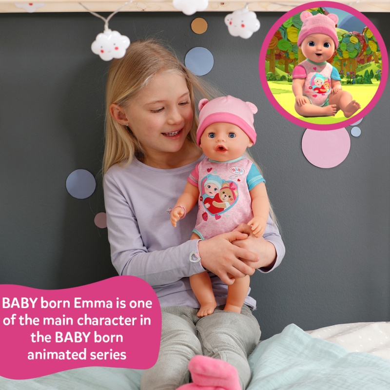 Baby Born Emma Doll 43cm Downtown