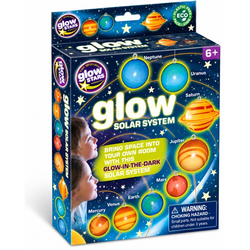 The Original Glow Stars Company Brainstorm Glow Solar System