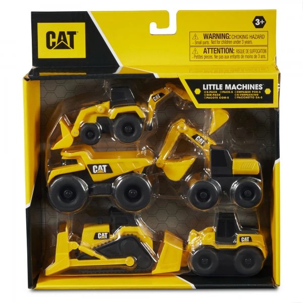 Caterpillar Caterpillar Little Machines 5-Pack