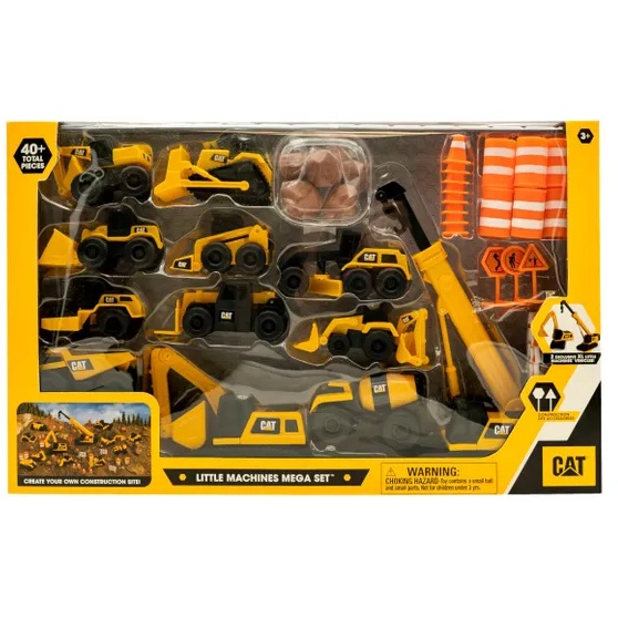 Caterpillar Caterpillar Little Machines Mega Set