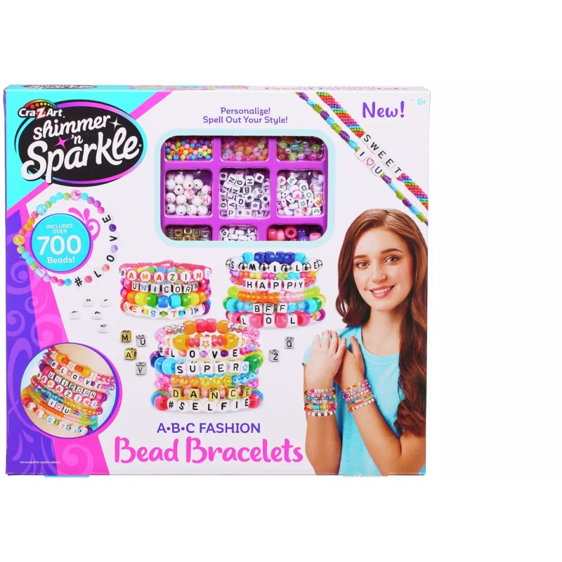Cra-Z-Art Cra-Z-Art Shimmer 'N Sparkle ABC Fashion Bead Bracelet