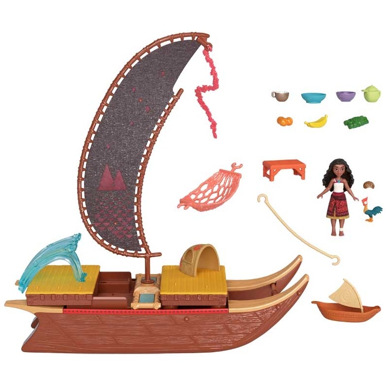 Image of Disney Moana 2 Transforming Boat In Multi