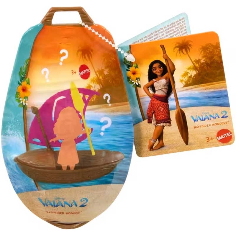 Image of Disney Moana 2 Surprise Boat and Character In Multi