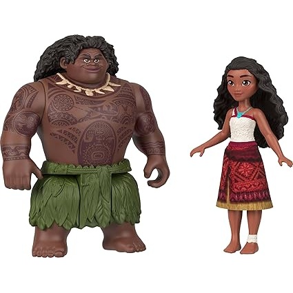Image of Disney Moana 2 and Maui Doll Set In Multi