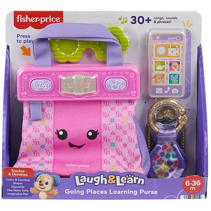 Fisher Price Fisher Price Going Places Learning Purse