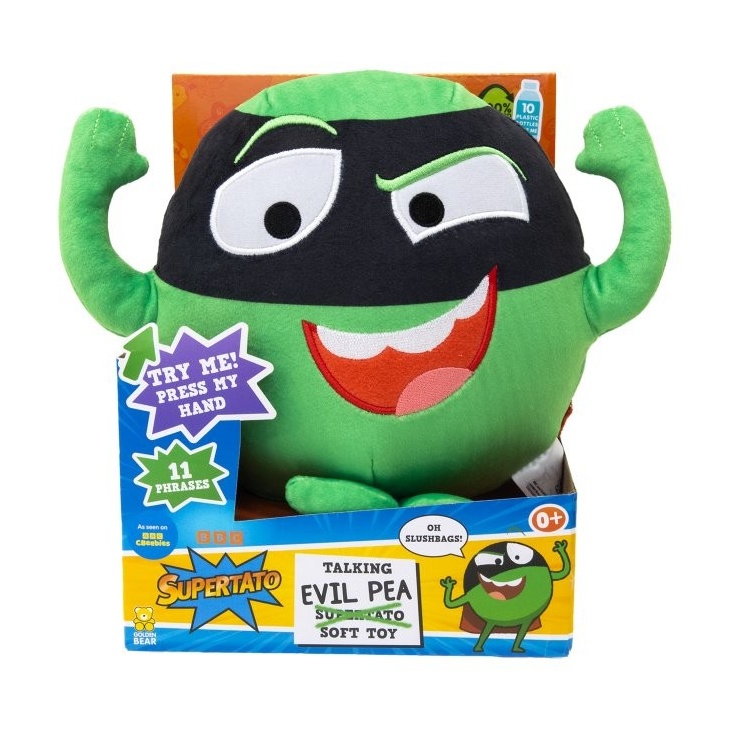 Supertato Supertato Evil Pea Soft Toy