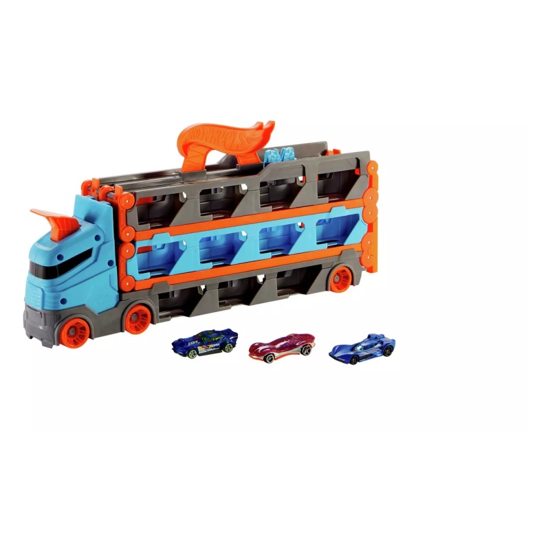 Image of Hot Wheels City Speedway Hauler Storage Carrier