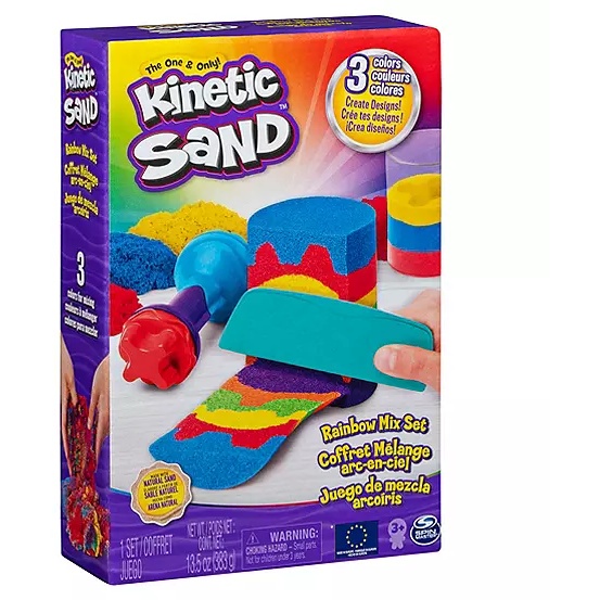 Kinetic Sand Kinetic Sand Rainbow Mix Set