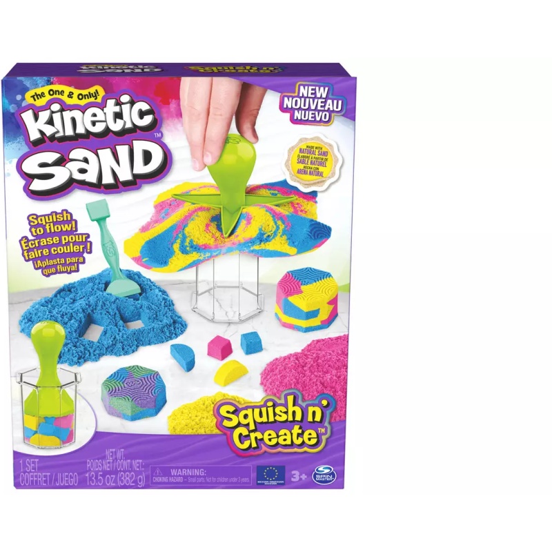 Kinetic Sand Kinetic Sand Squish N' Create Set