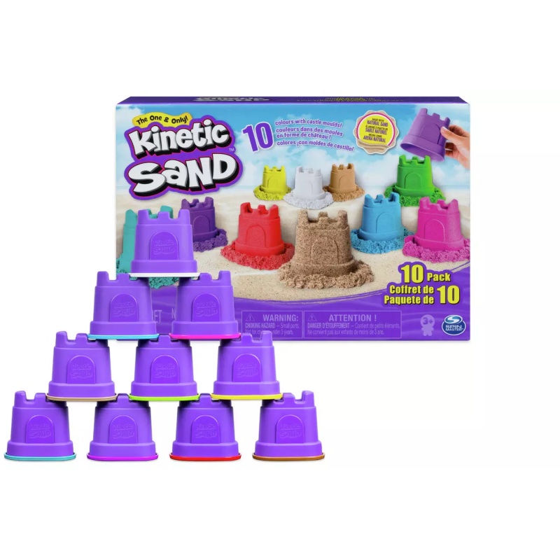 Image of Kinetic Sand Squish Motion Set In Multi