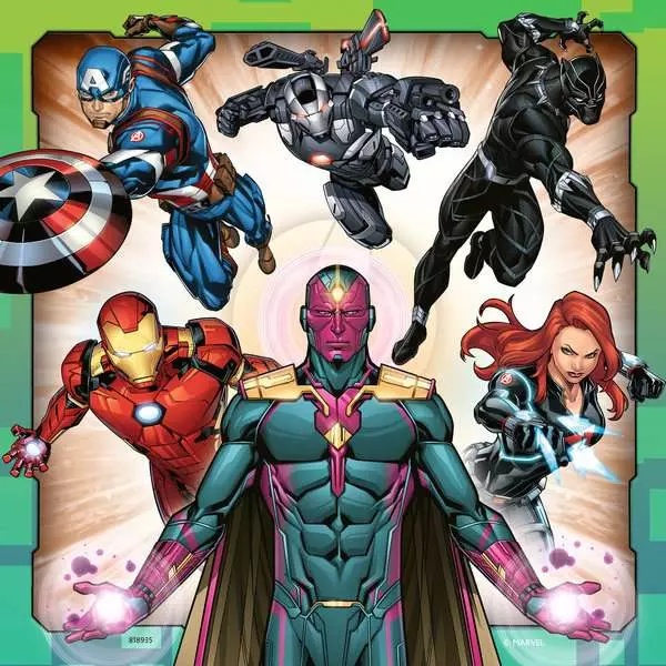 Ravensburger Marvel Spider-Man Spiderverse 4 in a Box 12/16/20/24 Piece Jigsaw Puzzle 4 Pack