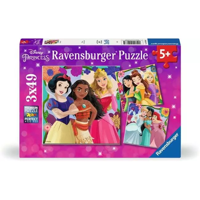 Ravensburger Ravensburger Disney Princess 3 x 49 Piece Puzzles