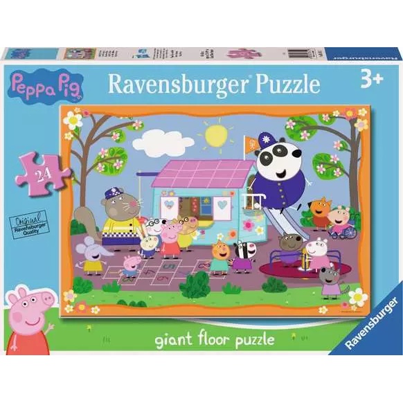 Ravensburger Peppa Pig Peppa?s Club House Giant Floor Puzzle 24 Piece