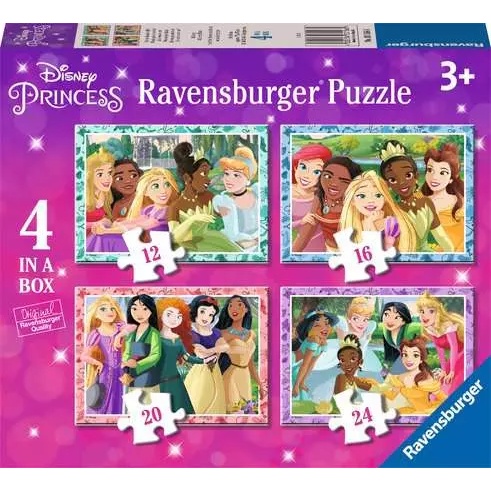Ravensburger Disney Princess 4 In A Box Puzzle