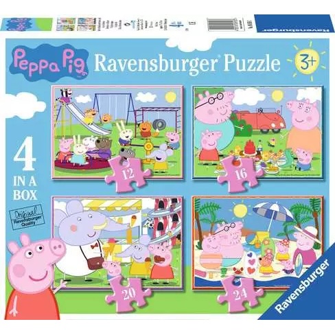 Ravensburger Peppa Pig 4 In A Box Puzzle