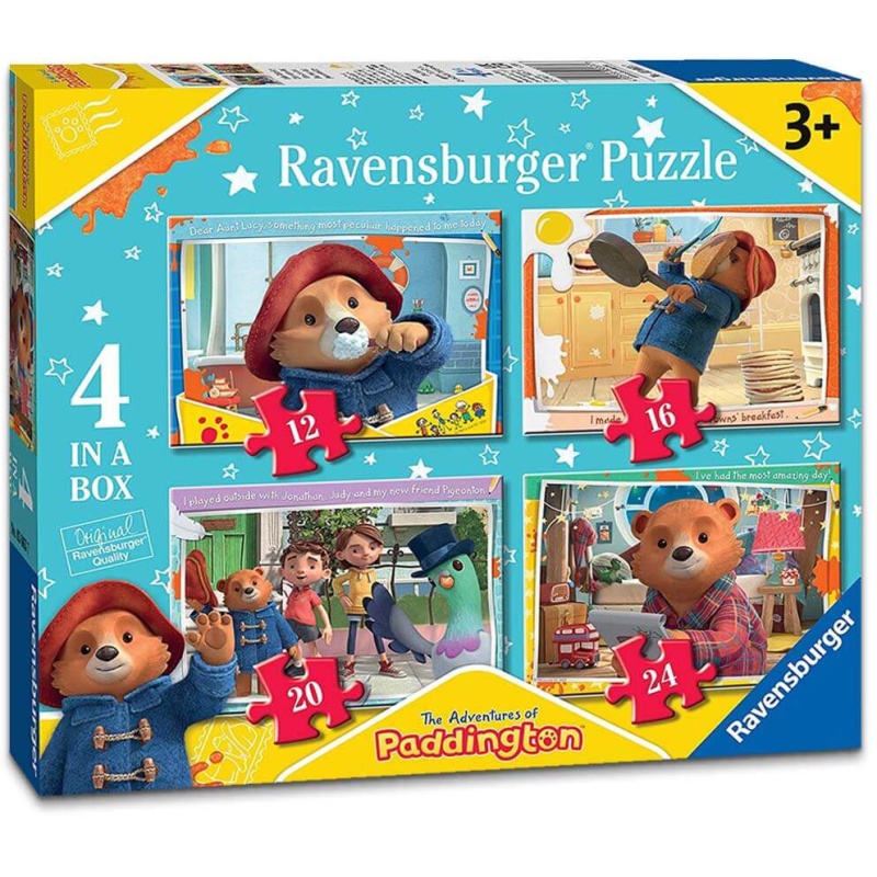 Ravensburger Ravensburger Paddington Bear 4 in a Box Puzzle