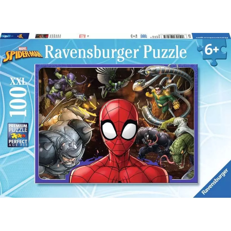 Ravensburger Green Spider-Man 100 Piece Xxl Puzzle
