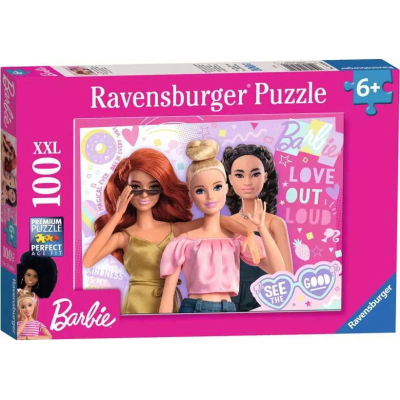 Ravensburger Barbie 100 Piece Xxl Puzzle