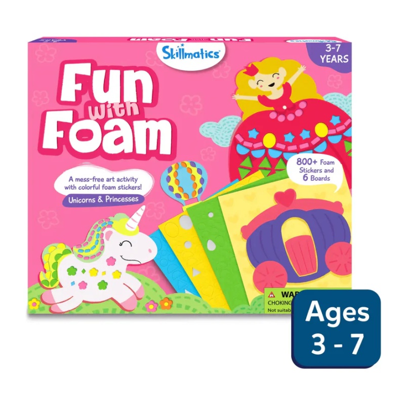 Skillmatics Fun with Foam Unicorns & Princess