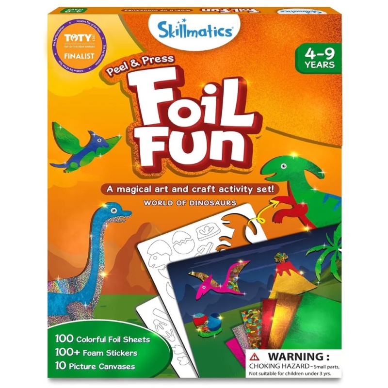 Skillmatics Foil Fun Dinos