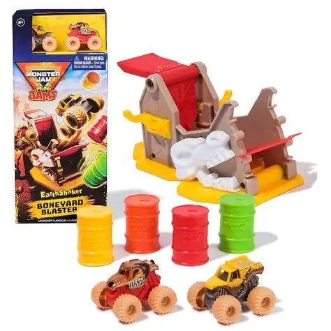 Spin Master Monster Jam Earth Shaker Boneyard Blaster Set