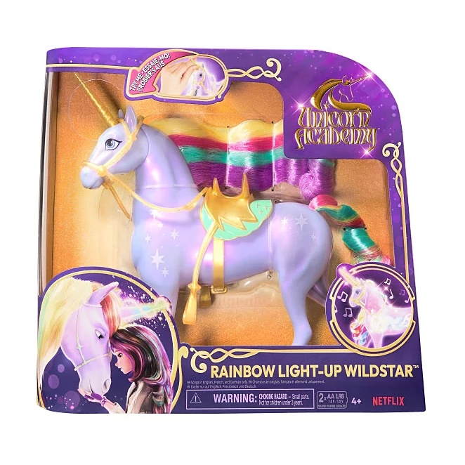 Spin Master Unicorn Academy Rainbow Light-Up Wildstar