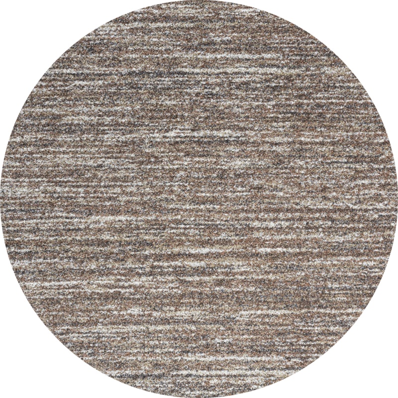 Mastercraft Brown 023-0067/8727 Mehari Round Rug - Multi - 200Cm Circle