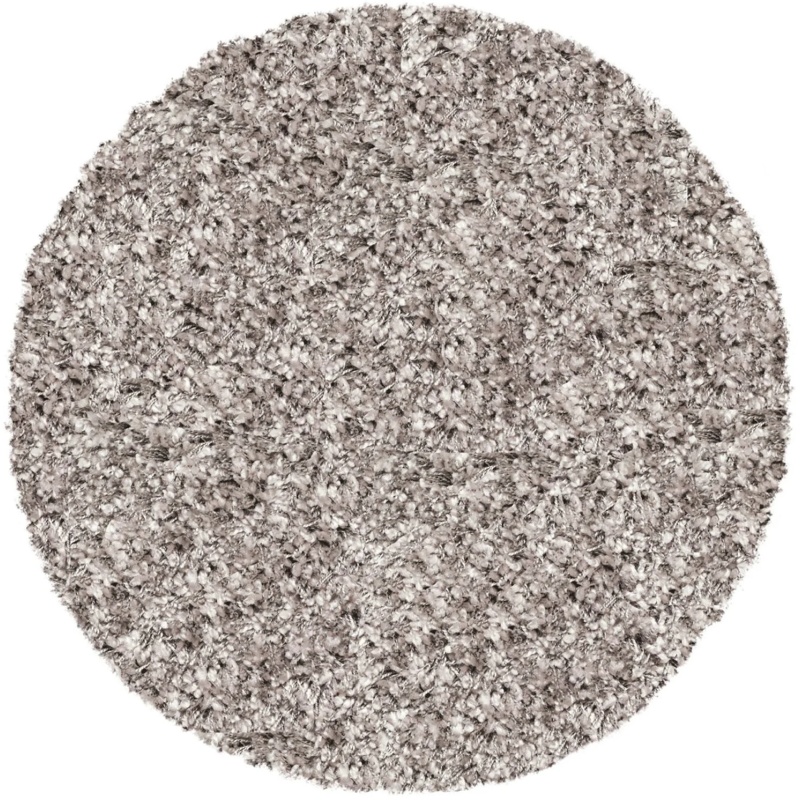 Mastercraft Silver/Grey 039-001/9999 Twilight Shaggy Round Rug - 160Cm Circle