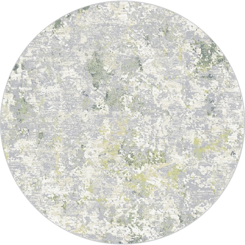 Mastercraft Mastercraft 52023/6444 Canyon Round Rug - White