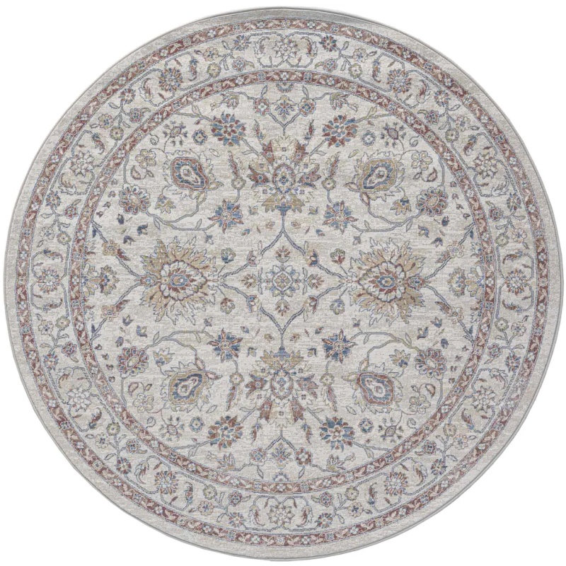 Mastercraft Cream 057-0166/6484 Da Vinci Round Rug - 200Cm Circle