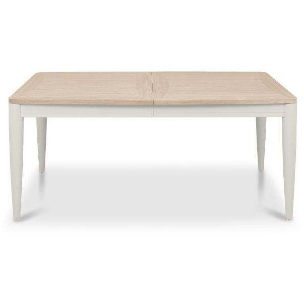 Delta Scandi Oak & Soft Grey 6-8 Seater Extending Dining Table