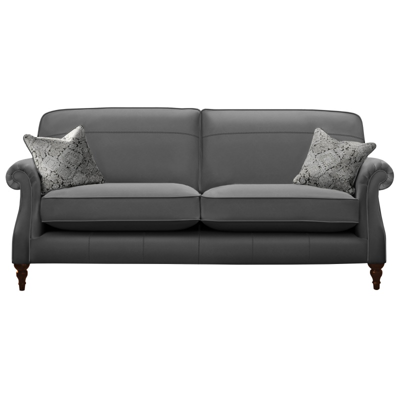 Parker Knoll Parker Knoll Eastbury Grand Formal Back Leather Sofa
