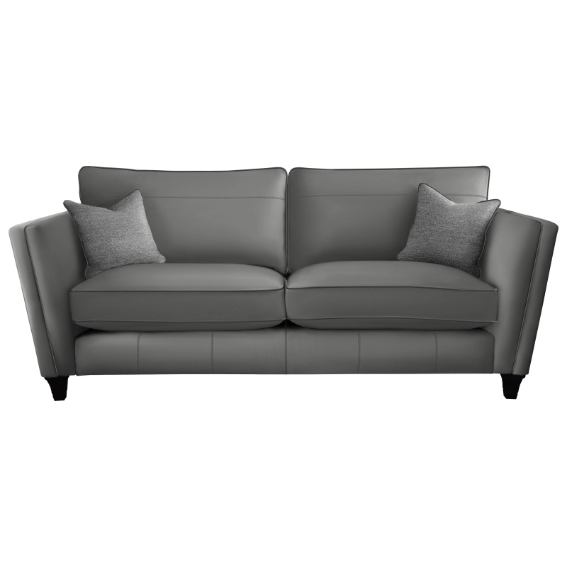 Parker Knoll Parker Knoll Harlow Grand Formal Back Leather Sofa