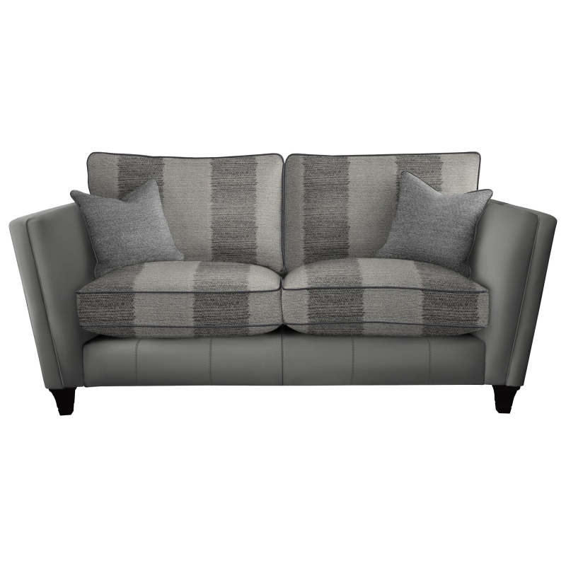Parker Knoll Parker Knoll Harlow Large 2 Seater Formal Back Leather/Fabric Sofa