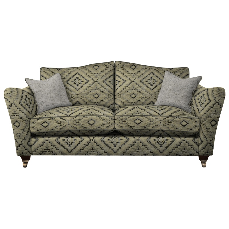 Parker Knoll Harriet Large Seater Formal Back Fabric Sofa Downtown
