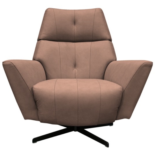 G Plan Vintage Peabody Leather Swivel Chair