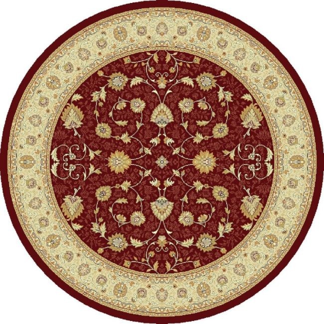 Mastercraft Mastercraft 6529/391 Noble Art Round Rug - Red/Gold
