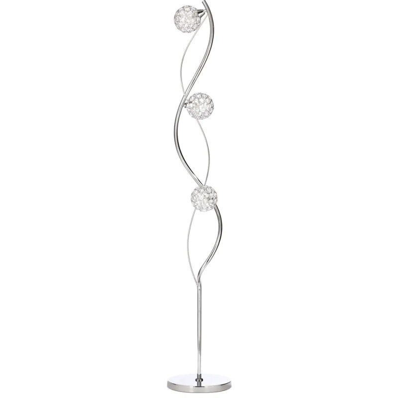 Bhs Light Orianna Floor Lamp - Chrome