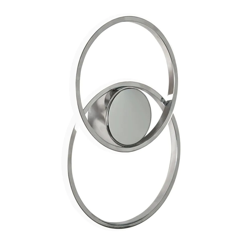 Bhs Light Pei Rings Wall - Chrome