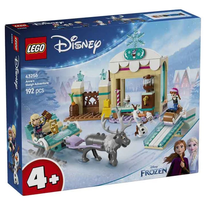 Image of LEGO Disney 43256 Annas Sleigh Adventure In Multi
