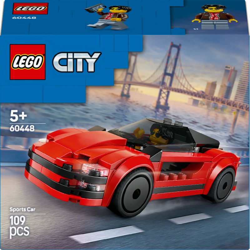 Image of LEGO City 60448 Red Sports Car