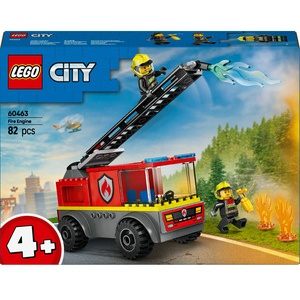 Image of LEGO City 60463 Fire Engine with Ladder In Multi