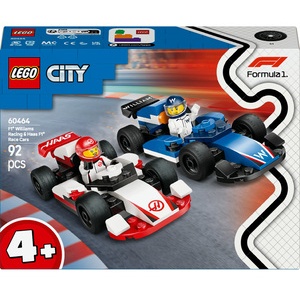 Image of LEGO City 60464 F1 Williams Racing and Haas F1 Race Cars In Multi