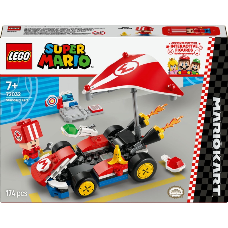 Image of LEGO Super Mario 72032 Super Mario Kart - Standard Kart In Multi