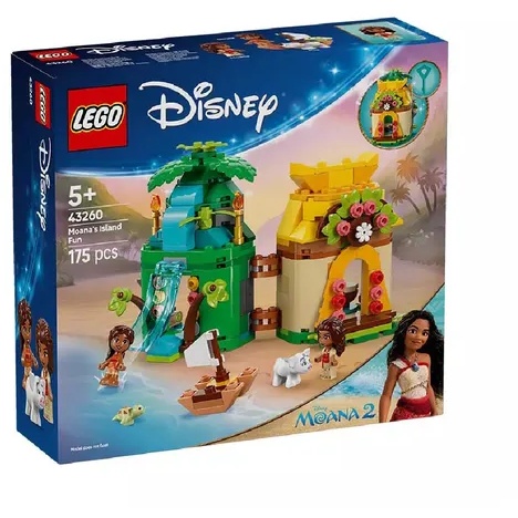Image of LEGO Disney 43260 Moanas Island Fun In Multi