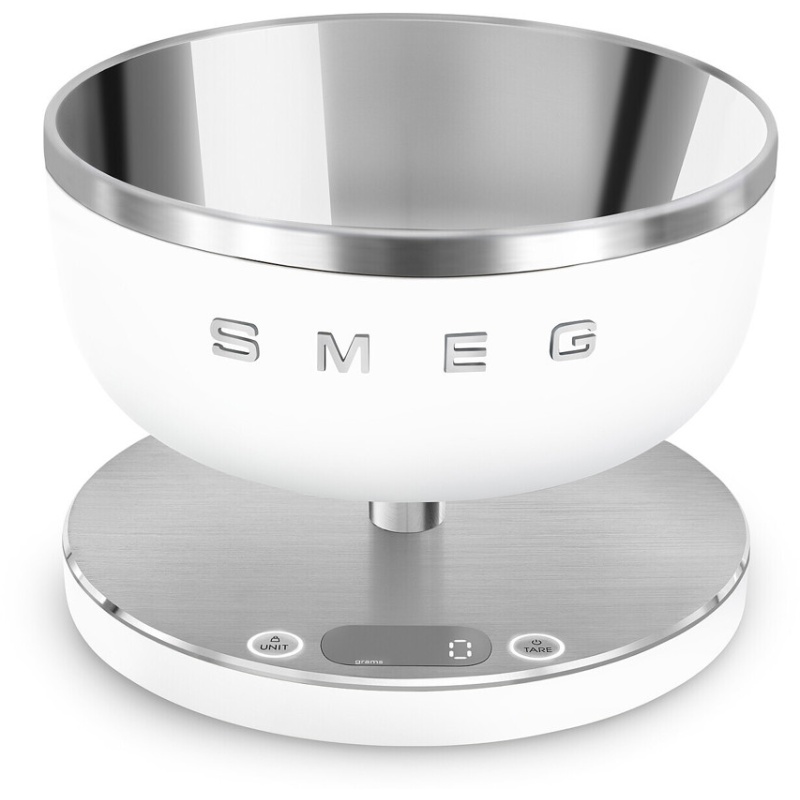 Smeg Kitchen Scales In Matte White Medium - Image 13