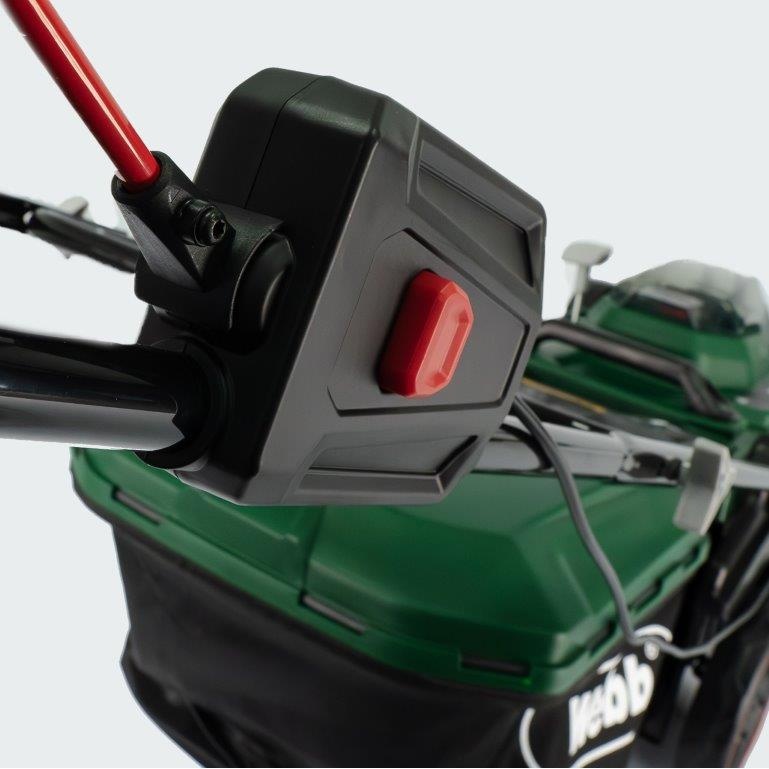 Webb Eco WEV20X2LM43B4X 40V 43cm (17inch) Cordless Rotary Lawnmower Top