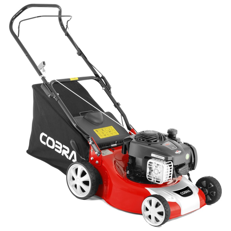Cobra M40B 40cm (16inch) Hand Propelled Petrol Powered Lawnmower
